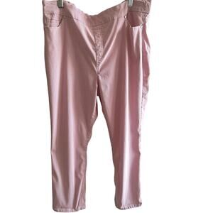 Coastal Preppy Nautical Resort Wear Summer Chic Cropped Pants XL Striped Classic